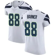 Men's Nike Seattle Seahawks AJ Barner White Vapor Untouchable Jersey - Elite