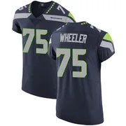 Men's Nike Seattle Seahawks Chad Wheeler Navy Team Color Vapor Untouchable Jersey - Elite