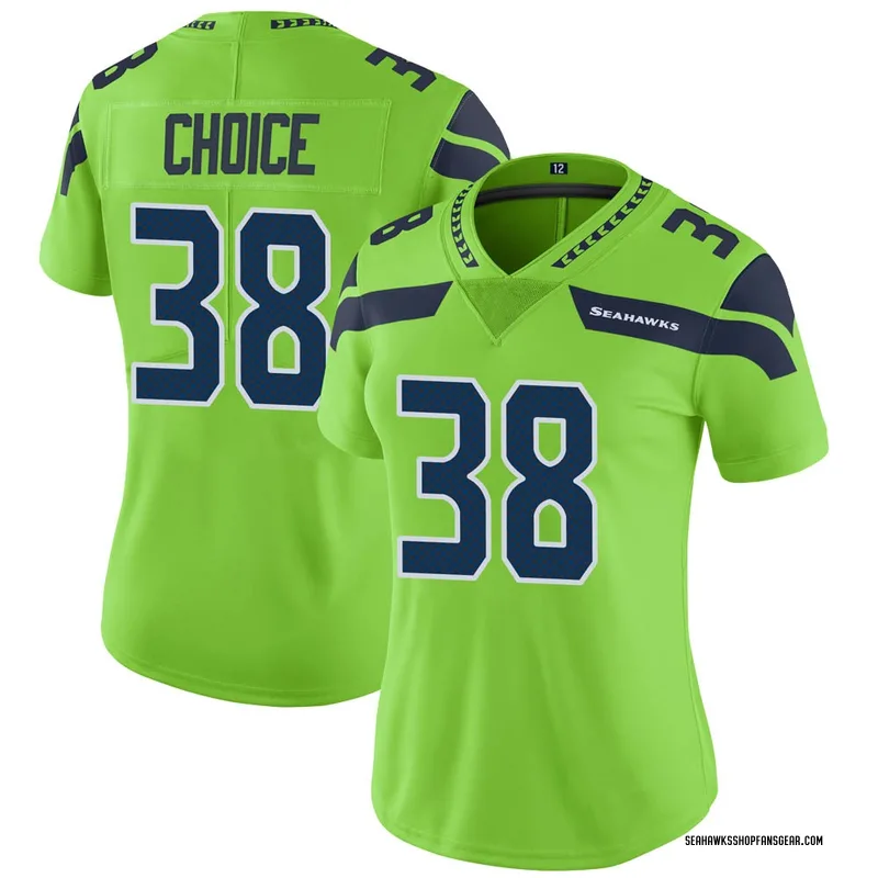Seattle seahawks lime green jersey for sale clearance