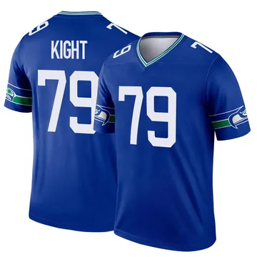 Youth Nike Seattle Seahawks Amari Kight Royal Throwback Jersey - Legend