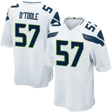 Youth Nike Seattle Seahawks Connor O'Toole White Jersey - Game