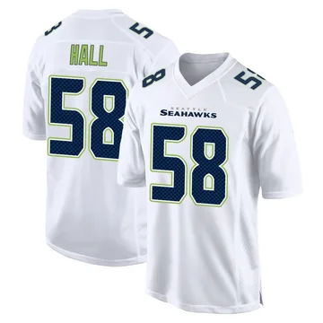 Youth Nike Seattle Seahawks Derick Hall White Tundra Fashion Jersey - Game