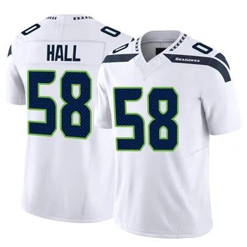 Youth Nike Seattle Seahawks Derick Hall White Vapor F.U.S.E. Jersey - Limited