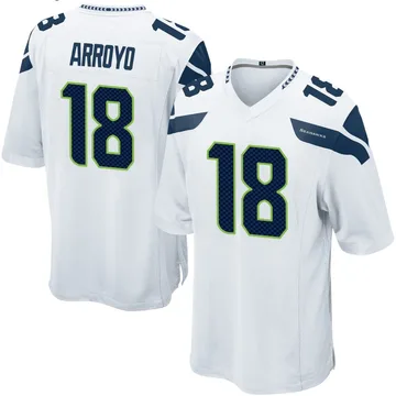 Youth Nike Seattle Seahawks Elijah Arroyo White Jersey - Game