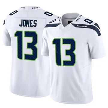 Youth Nike Seattle Seahawks Ernest Jones IV White Vapor F.U.S.E. Jersey - Limited