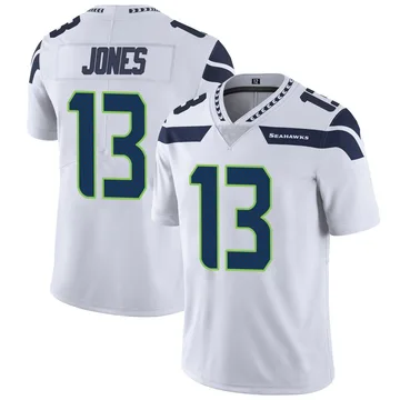 Youth Nike Seattle Seahawks Ernest Jones IV White Vapor Untouchable Jersey - Limited