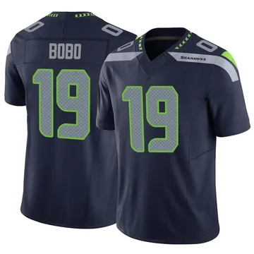 Youth Nike Seattle Seahawks Jake Bobo Navy Vapor F.U.S.E. Jersey - Limited