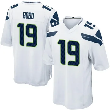 Youth Nike Seattle Seahawks Jake Bobo White Jersey - Game