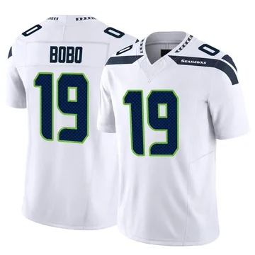 Youth Nike Seattle Seahawks Jake Bobo White Vapor F.U.S.E. Jersey - Limited