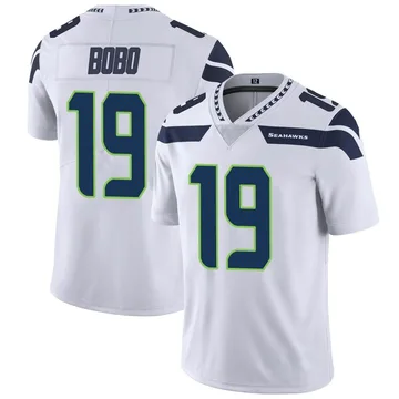 Youth Nike Seattle Seahawks Jake Bobo White Vapor Untouchable Jersey - Limited
