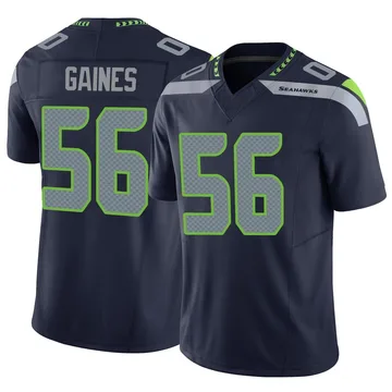 Youth Nike Seattle Seahawks Jalan Gaines Navy Vapor F.U.S.E. Jersey - Limited