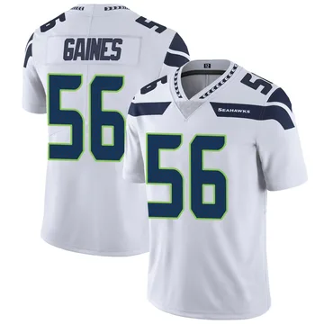 Youth Nike Seattle Seahawks Jalan Gaines White Vapor Untouchable Jersey - Limited