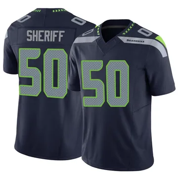 Youth Nike Seattle Seahawks Jamie Sheriff Navy Vapor F.U.S.E. Jersey - Limited