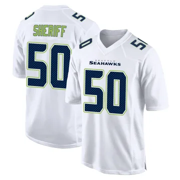 Youth Nike Seattle Seahawks Jamie Sheriff White Tundra Fashion Jersey - Game