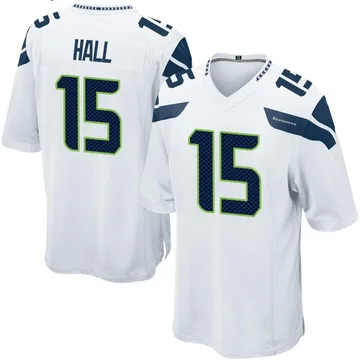 Youth Nike Seattle Seahawks Jaren Hall White Jersey - Game