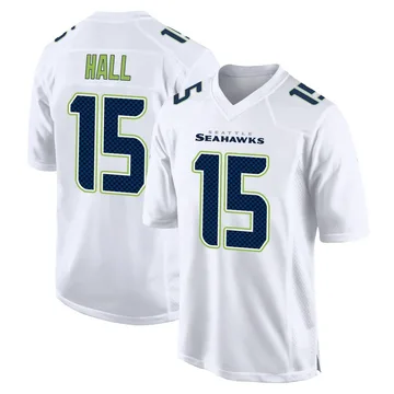 Youth Nike Seattle Seahawks Jaren Hall White Tundra Fashion Jersey - Game