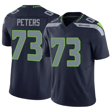 Youth Nike Seattle Seahawks Jason Peters Navy Vapor F.U.S.E. Jersey - Limited