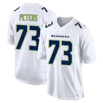Youth Nike Seattle Seahawks Jason Peters White Tundra Fashion Jersey - Game