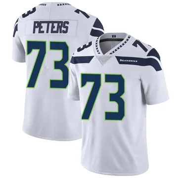 Youth Nike Seattle Seahawks Jason Peters White Vapor Untouchable Jersey - Limited