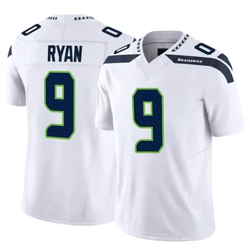 Youth Nike Seattle Seahawks Jon Ryan White Vapor F.U.S.E. Jersey - Limited