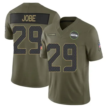 Youth Nike Seattle Seahawks Josh Jobe Olive 2025 Salute to Service Jersey - Limited