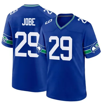 Youth Nike Seattle Seahawks Josh Jobe Royal Throwback Jersey - Game