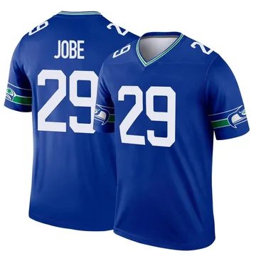 Youth Nike Seattle Seahawks Josh Jobe Royal Throwback Jersey - Legend