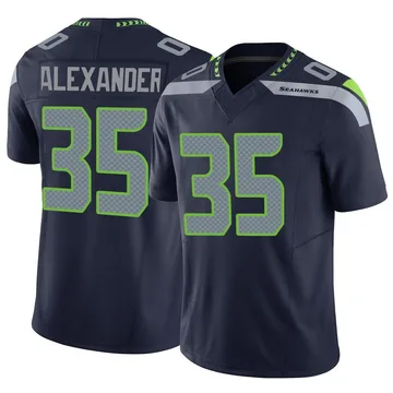 Youth Nike Seattle Seahawks Kam Alexander Navy Vapor F.U.S.E. Jersey - Limited