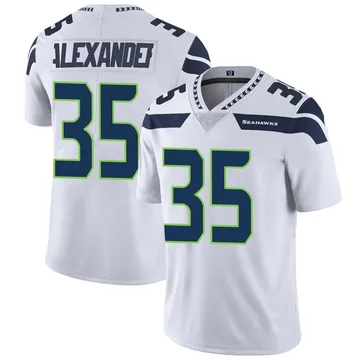 Youth Nike Seattle Seahawks Kam Alexander White Vapor Untouchable Jersey - Limited