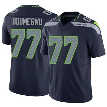 Youth Nike Seattle Seahawks Kenneth Odumegwu Navy Vapor F.U.S.E. Jersey - Limited