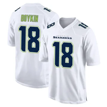 Youth Nike Seattle Seahawks Lance Boykin White Tundra Fashion Jersey - Game