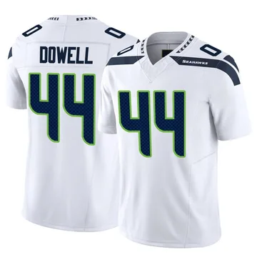 Youth Nike Seattle Seahawks Michael Dowell White Vapor F.U.S.E. Jersey - Limited