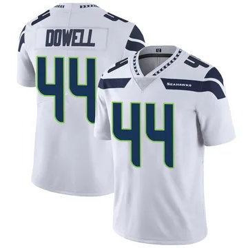 Youth Nike Seattle Seahawks Michael Dowell White Vapor Untouchable Jersey - Limited