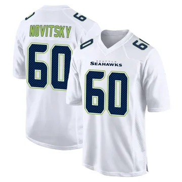Youth Nike Seattle Seahawks Michael Novitsky White Tundra Fashion Jersey - Game
