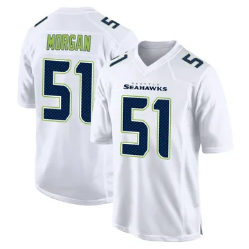 Youth Nike Seattle Seahawks Mike Morgan White Tundra Fashion Jersey - Game