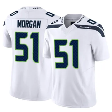 Youth Nike Seattle Seahawks Mike Morgan White Vapor F.U.S.E. Jersey - Limited