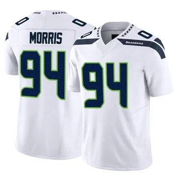 Youth Nike Seattle Seahawks Mike Morris White Vapor F.U.S.E. Jersey - Limited