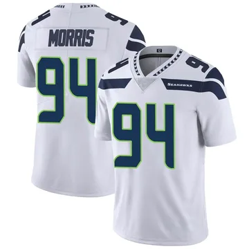 Youth Nike Seattle Seahawks Mike Morris White Vapor Untouchable Jersey - Limited