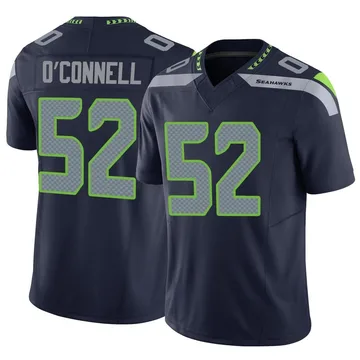 Youth Nike Seattle Seahawks Patrick O'Connell Navy Vapor F.U.S.E. Jersey - Limited