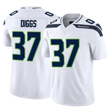 Youth Nike Seattle Seahawks Quandre Diggs White Vapor F.U.S.E. Jersey - Limited