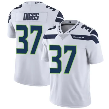 Youth Nike Seattle Seahawks Quandre Diggs White Vapor Untouchable Jersey - Limited