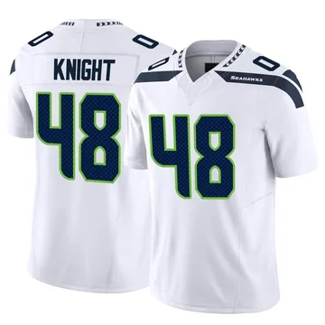 Youth Nike Seattle Seahawks Tyrice Knight White Vapor F.U.S.E. Jersey - Limited
