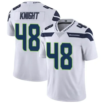 Youth Nike Seattle Seahawks Tyrice Knight White Vapor Untouchable Jersey - Limited